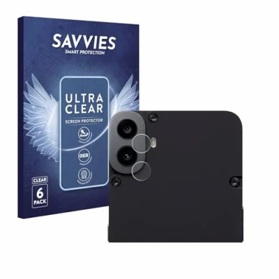Afbeelding van Savvies Screenprotector voor Nothing CMF Phone 1 (ALLEEN Camera Lens) Folie Beschermfolie transparant (6 Stuks)
