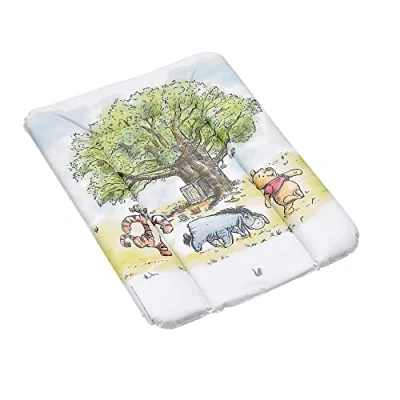 Afbeelding van keeeper Winnie de Poeh aankleedkussen, voor op tafel, ladekast etc., comfortabel ligvlak, gemakkelijk schoon te maken, Amelia, wit