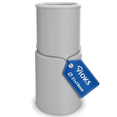 Afbeelding van VIOKS Afvoerslangadapter 21 op 19 mm Ø wasmachine afvoeradapter sifon voor afvoerslang wasmachine, vaatwasser