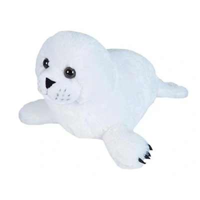Afbeelding van Wild Republic 22483 pluche zeehond baby, Cuddlekins knuffeldier, dier, 30 cm, wit