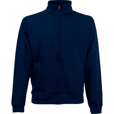 Afbeelding van Fruit Of The Loom Heren Premium 70/30 Sweatshirt Met Volledige Ritssluiting (Donker Marine)