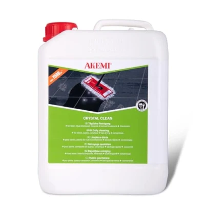 Afbeelding van Akemi crystal clean voor de vloer. 5 liter can met dop