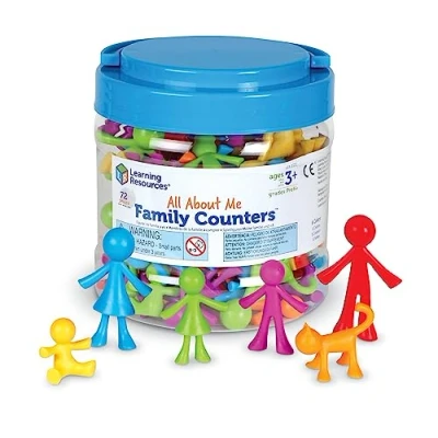 Afbeelding van Learning Resources Alles Over Mij Familie Balies 72 Stuk Set