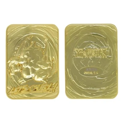 Afbeelding van Fanattik Ygo29G Yu Gi Oh Metal Gold Card Collectible replica baby dragon, kleur zwart, 198047