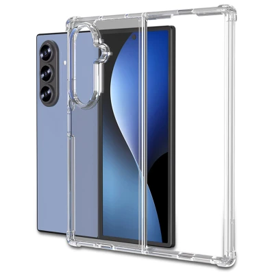 Afbeelding van Samsung Galaxy Z Fold 7 Hoesje Siliconen en TPU (zacht) imoshion Softcase/Backcover Transparant Telefoonhoesje