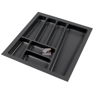 Afbeelding van Bestekbak antraciet, 400 440 mm