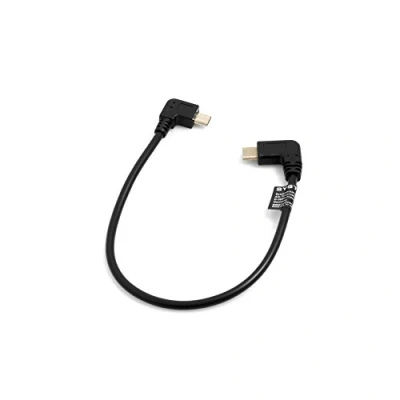 Afbeelding van System S USB 3.1 C kabel haaks naar Micro oplaadrichting