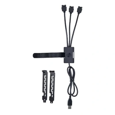 Afbeelding van Lian Li PW U2TPAB USB Hub Black