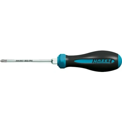 Afbeelding van HAZET 802 PH3 Werkplaats Kruiskop schroevendraaier PH 3 Koplengte: 150 mm DIN ISO 8764 1, 2