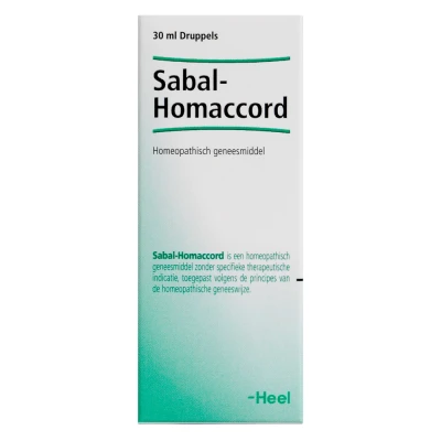 Afbeelding van Heel Sabal homaccord, 30 ml