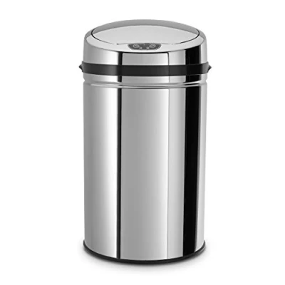 Afbeelding van ECHTWERK Vuilnisemmer Inox Infraroodsensor, romp van edelstaal, inhoud 30 liter (2 delig)