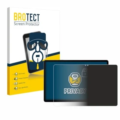 Afbeelding van BROTECT privacy screenprotector voor Samsung Galaxy Tab S9 FE+ Folie Beschermfolie Blauwlichtfilter