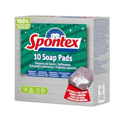 Afbeelding van Spontex schuurspons 10 stuks 190 g