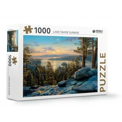 Afbeelding van Rebo Productions Legpuzzel Lake Tahoe Sunrise 1000 Stukjes