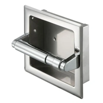 Afbeelding van Geesa standard hotel collection closetrolhouder inbouw
