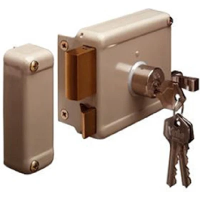 Afbeelding van Yale 614 615 oplegslot 1 toers met losse buitencilinder DM 50mm draairichting 1. 7225106