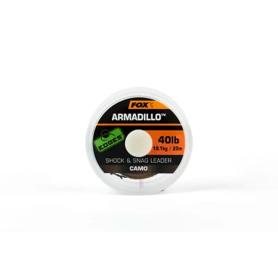 Afbeelding van Fox Edges Armadillo Shock &amp; Snag Leader Camo (20m) Maat : 40lb