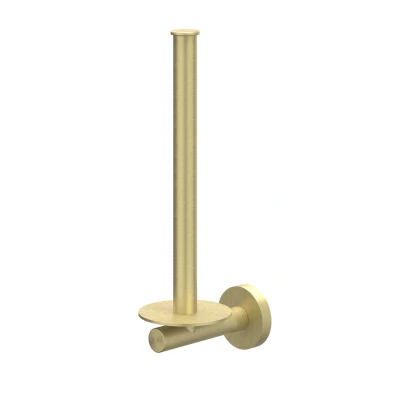 Afbeelding van IVY wand reserverolhouder Geborsteld Mat Goud PVD