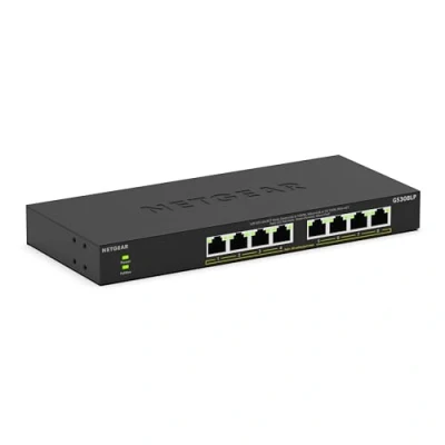 Afbeelding van Netgear 8 PORT POE GIGABIT UNMANAGED SWITCH (GS308LP)