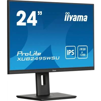 Afbeelding van Iiyama ProLite XUB2495WSU B7 LED monitor Energielabel D (A G) 61.2 cm (24.1 inch) 1920 x 1080 Pixel 16:9 4 ms HDMI, DisplayPort, Hoofdtelefoon (3.5 mm