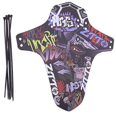 Afbeelding van Spatbescherming voor mountainbike, PP fiets achterwiel banden, spatbord, draagbaar, verstelbaar, regenspatbord racefiets, mountainbike