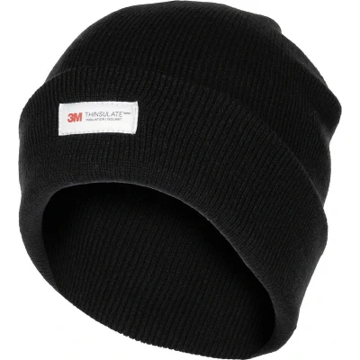 Afbeelding van Koukleum beanie muts zwart met thinsulate