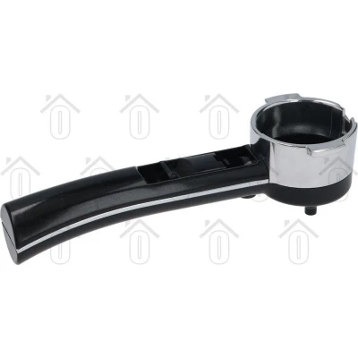 Afbeelding van DeLonghi Filterhouder Zeefhouder, Zwart/chroom ECO310, BAR14, EC200 7313280779