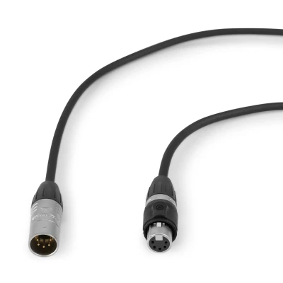 Afbeelding van PD Connex DMX kabel IP65 waterdicht 5 polig Male/Female 1.5 meter