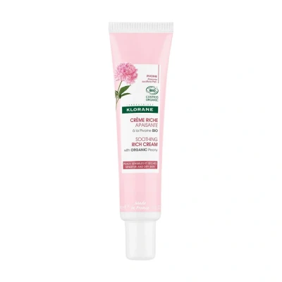 Afbeelding van Klorane A La Peonía Crema Calmante Rica De Orgánica 40 Ml