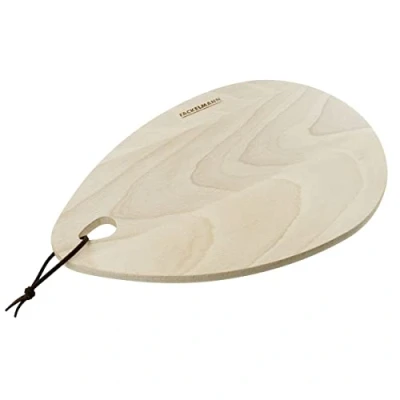 Afbeelding van FSC ovale houten snijplank 19 x 28 cm Fackelmann Eco Friendly