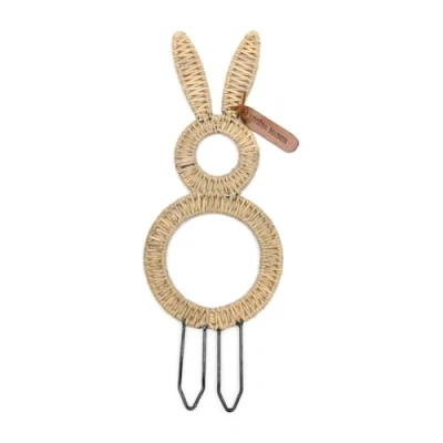 Afbeelding van Riviera Maison Rustic Rattan Easter Bunny Deco M Pitriet Naturel 12.0x1.0x32.0 cm