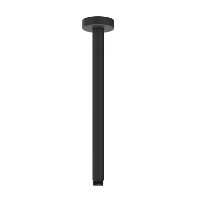 Afbeelding van IVY plafondbuis 30cm Mat Zwart PVD
