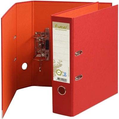 Afbeelding van Ordner bekleed met papier, hefboom en rug 80 mm, Forever A4 maxi