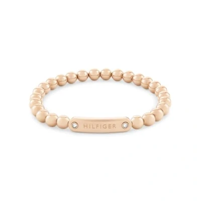Afbeelding van Tommy Hilfiger Sieraden Dames Kralen Armband in Anjer Goud 2780936, Eén maat, Roestvrij staal, Geen edelsteen