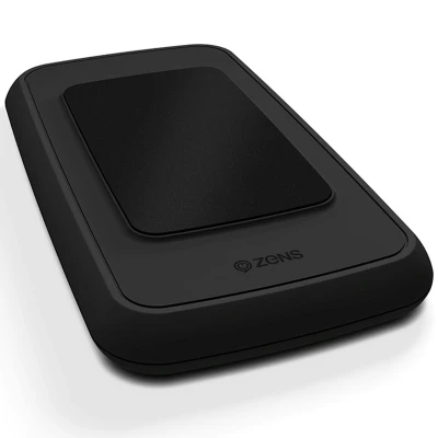 Afbeelding van Power Bank Wireless Charger 4500 mAh Wirelessly Rechargeable van Zens Zwart Kunststof