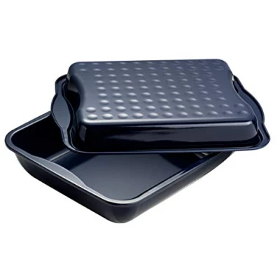 Afbeelding van Braadslede Dr. Oetker Kreativ Met deksel 40 x 34 cm