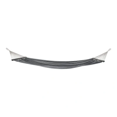 Afbeelding van Lamia Hammock Hammock, polyester/cotton, larch, black/grey/white