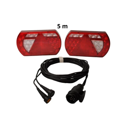 Afbeelding van Aanhangwagendirect Lucidity LED verlichtingsset 5 meter 13 polig canbus