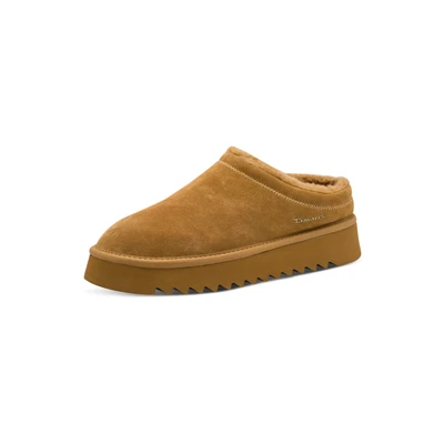 Afbeelding van Tamaris leren muiltje 1 27300 45 310 damesmuiltje warm gevoerd Bruin