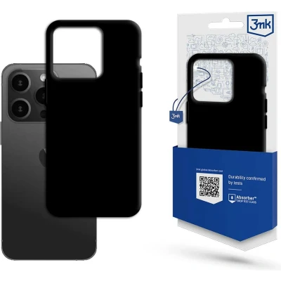 Afbeelding van Apple iPhone 15 Pro Max 3mk Matt Case black