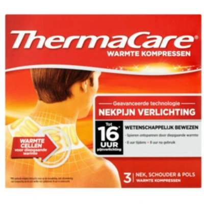 Afbeelding van Thermacare Warmte Kompressen Nek Schouder Pols 3ST