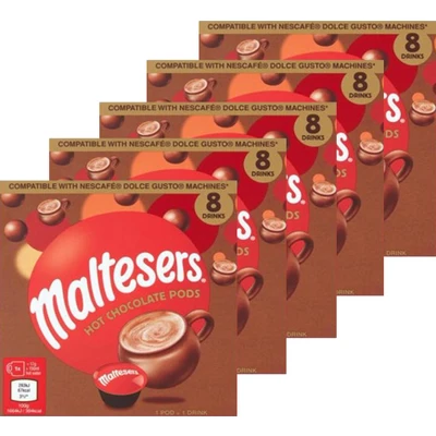 Afbeelding van Maltesers Warme Chocoladedrank Dolce Gusto compatibele pods 40 Cups capsules