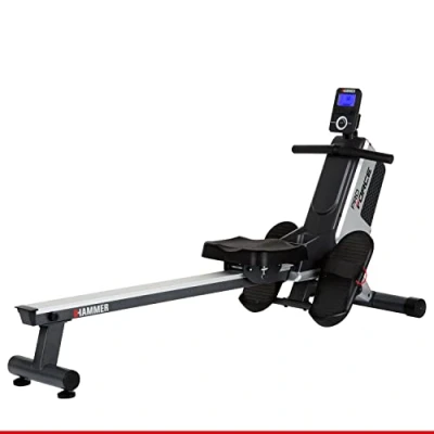 Afbeelding van Hammer Fitness Pro Force II Roeitrainer Grijs Kunststof