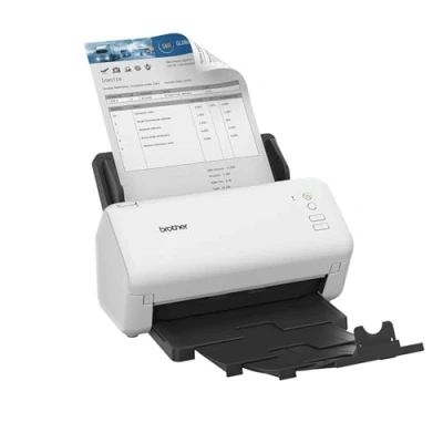 Afbeelding van Brother ADS 4100 ADF scanner 600 x DPI A4 Zwart, Wit