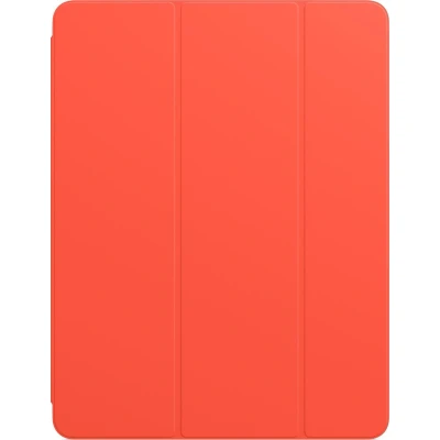 Afbeelding van Origineel Apple iPad Pro 12.9 (2020) Hoes Smart Folio Bookcase Electric Orange Kunstleder Tablet Hoezen