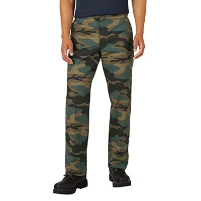 Afbeelding van Dickies Originele 874 werkbroek voor heren, Hunter Groene Camo V1, 34W / 34L