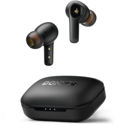 Afbeelding van Donner Bluetooth hoofdtelefoon (zwart vervelend)