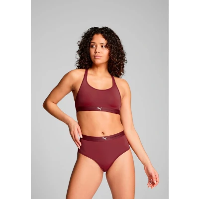 Afbeelding van Puma Dames Sport Top Padded Burgundy S