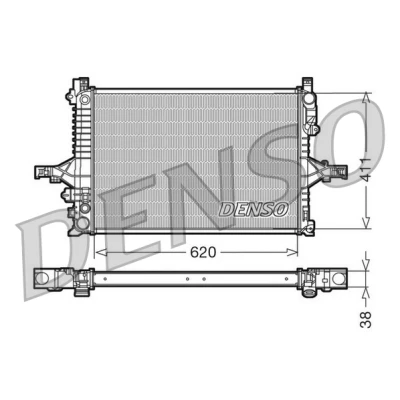 Afbeelding van Denso Radiateur DRM33066