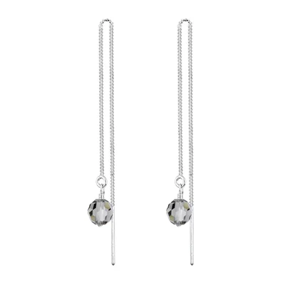 Afbeelding van Elli Oorbellen, Dames, Maat: One Size, Grau